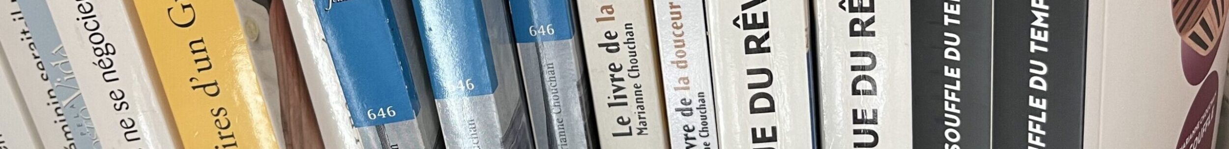 Marianne Chouchan et ses livres