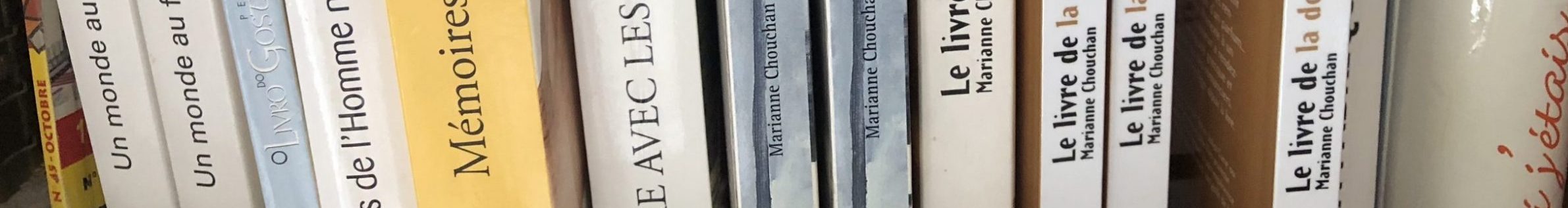 Marianne Chouchan et ses livres